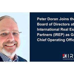 Peter Doran Joins the Board of Directors at International Real Estate Partners (IREP) as Group Chief Operating Officer