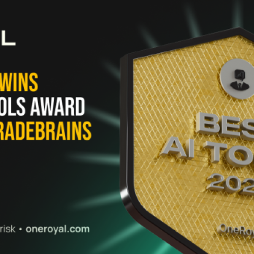 OneRoyal Wins Best AI Tools Award 2025 by TradeBrains Awards